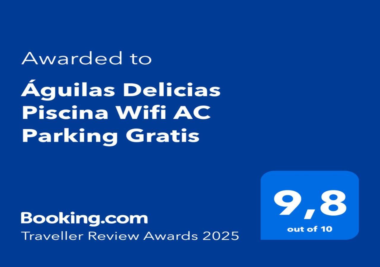 Aguilas Delicias Piscina Wifi Ac Parking Gratis Екстер'єр фото
